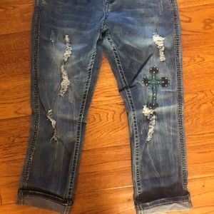 Cowgirl Tuff Co Western Victory Capri